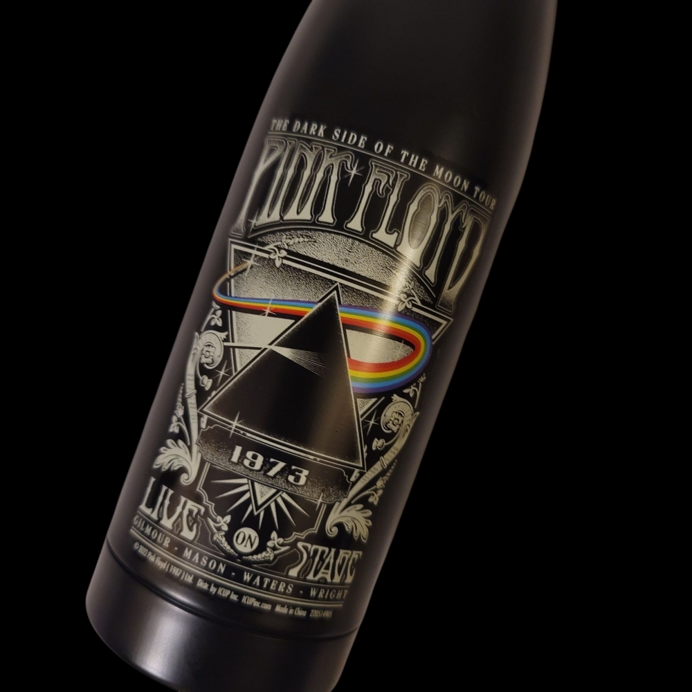 Pink Floyd The Dark Side Of The Moon TOUR Water Bottle 17 Oz - Picture 2 of 3